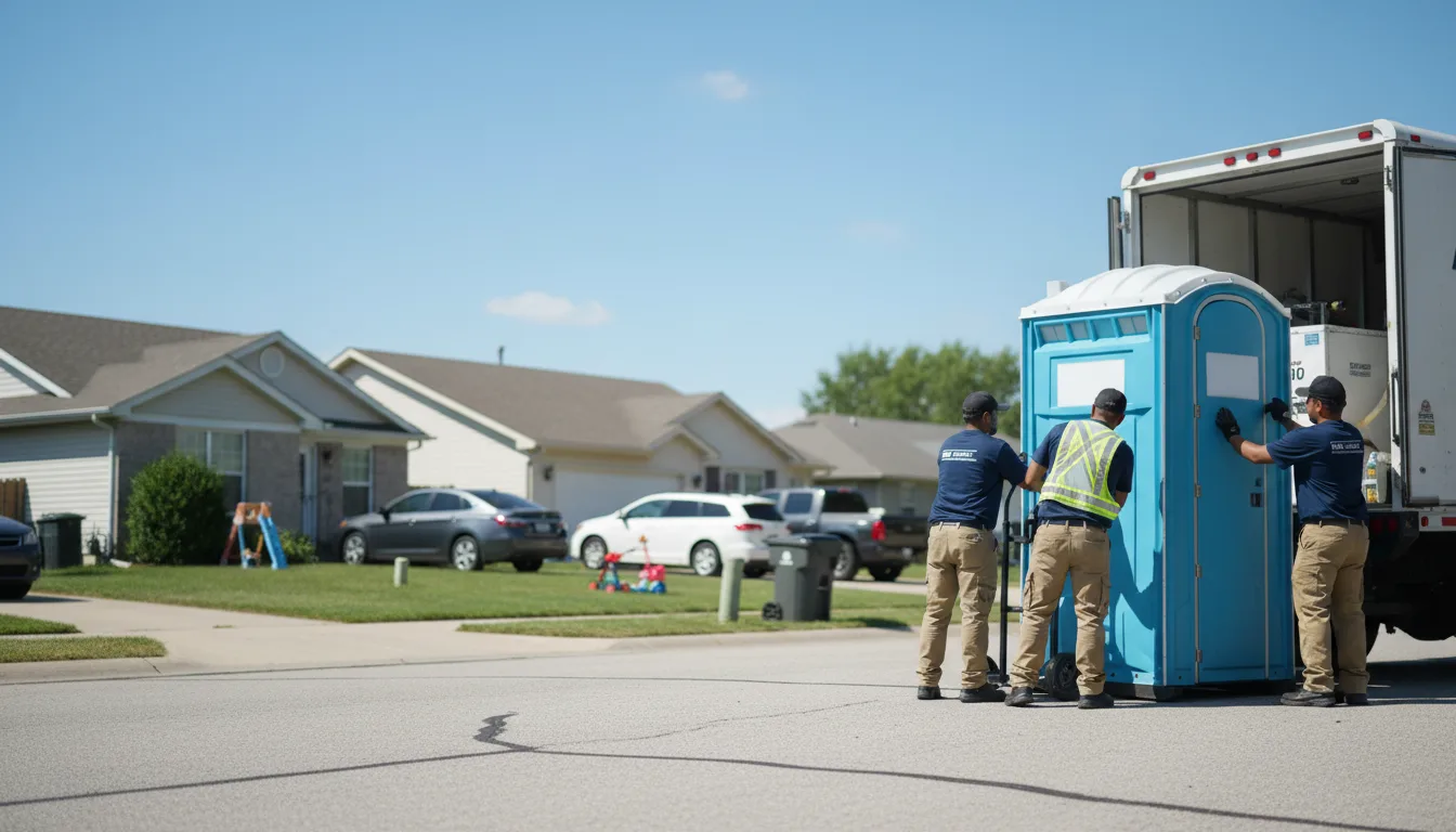 Standard Porta Potty Rentals in Le Roy, IL near me